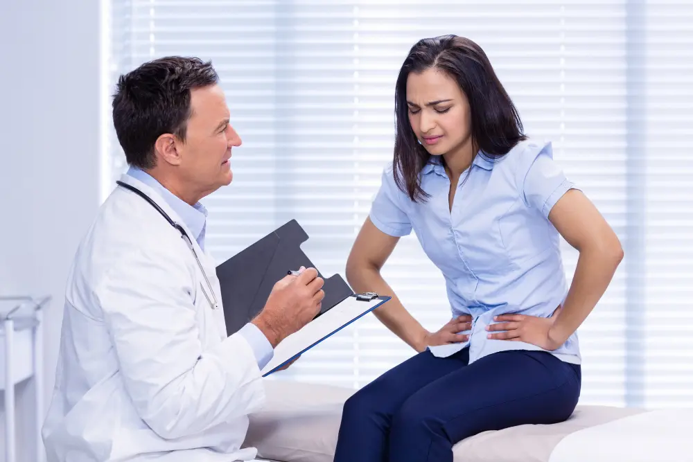 Patient Consulting with Doctor for IBD